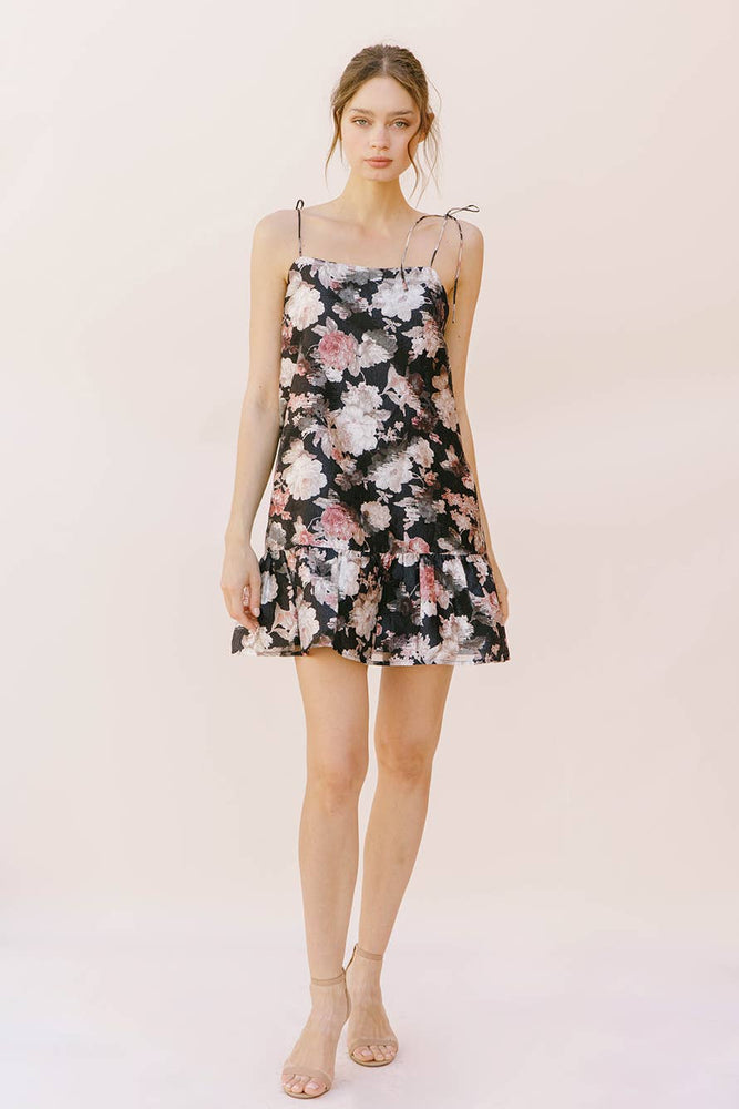 Dusk Roses Shift Dress