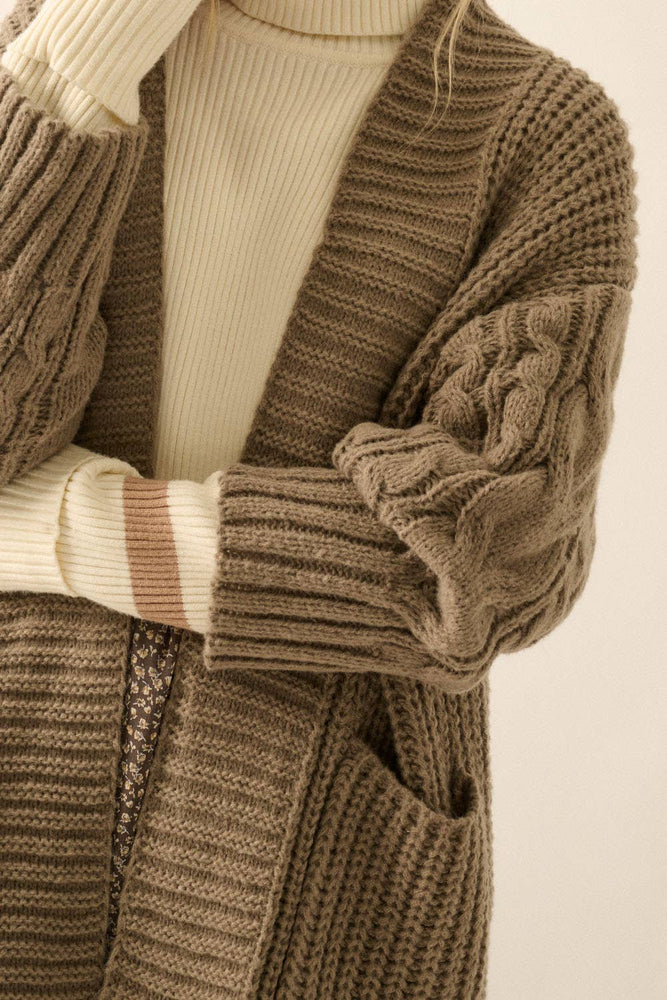 Cozy Kind of Days Long Cardigan