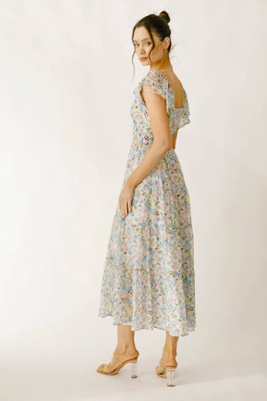 A Little Romance Midi Dress