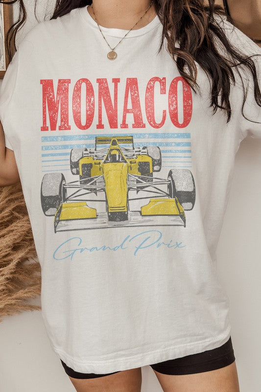 Monaco Retro Oversized T Shirt
