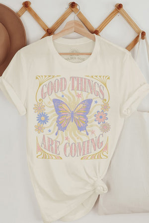 
                
                    Load image into Gallery viewer, Good Things Are Coming Retro Oversized T Shirt
                
            