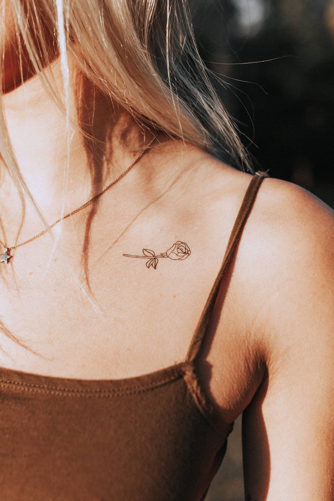 Embroidered Temporary Tattoo Pack