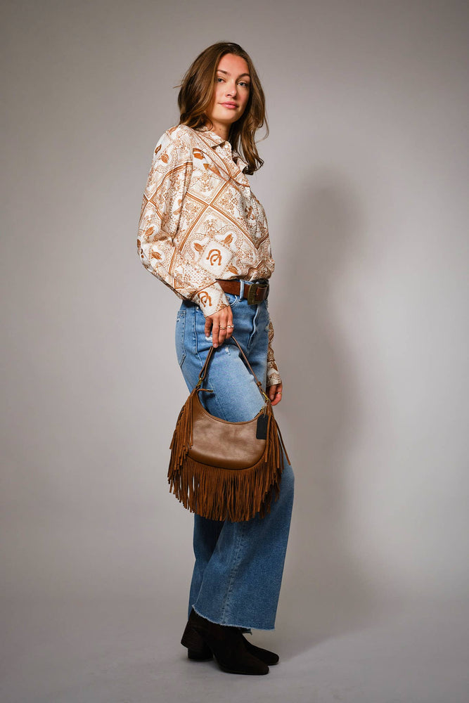 Desert Western Button Up Shirt