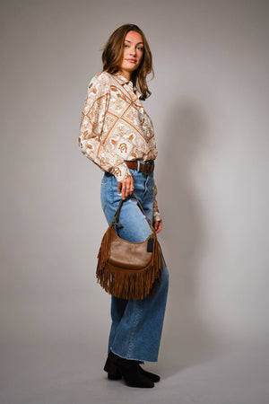 Desert Western Button Up Shirt