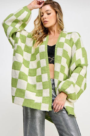 Check Me Out Cozy Oversized Cardigan