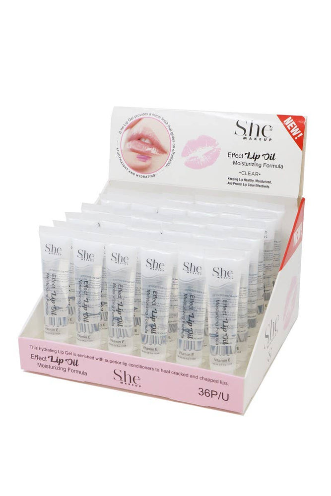 Vitamin E Clear Lip Oil Gloss