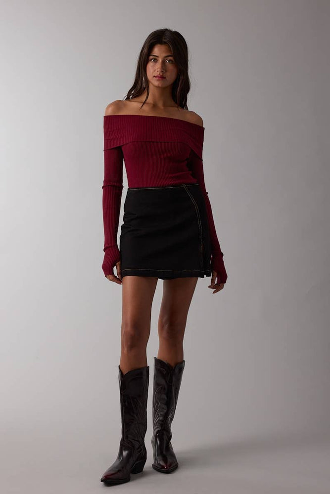 Cranberries and Cider Fold Over Top