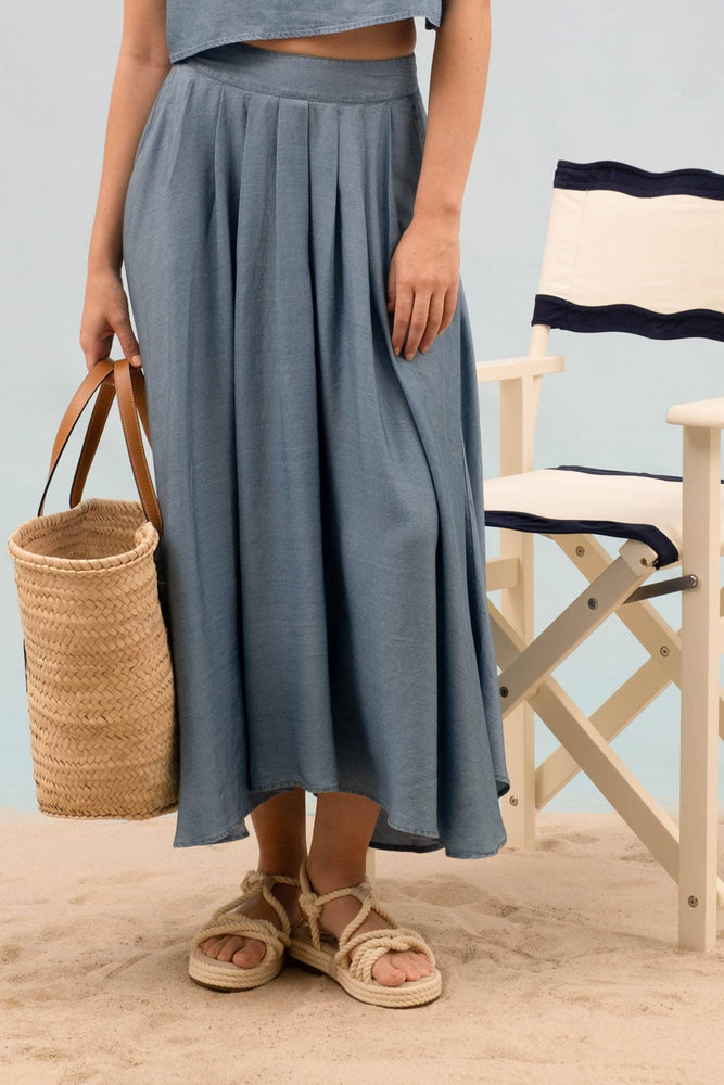 Sea Side Midi Skirt