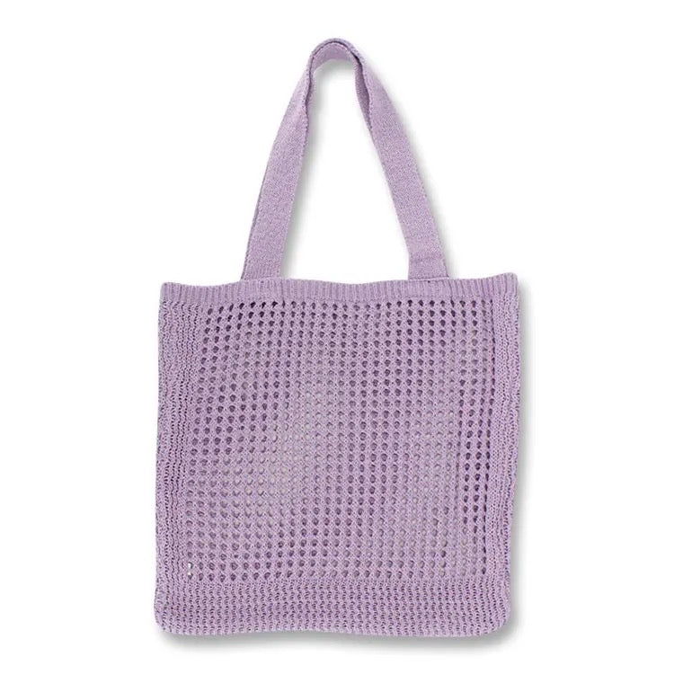 Easy Being Green Mesh Knit Bags
