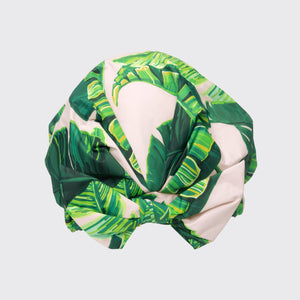 Luxury Shower Cap - Palm Print