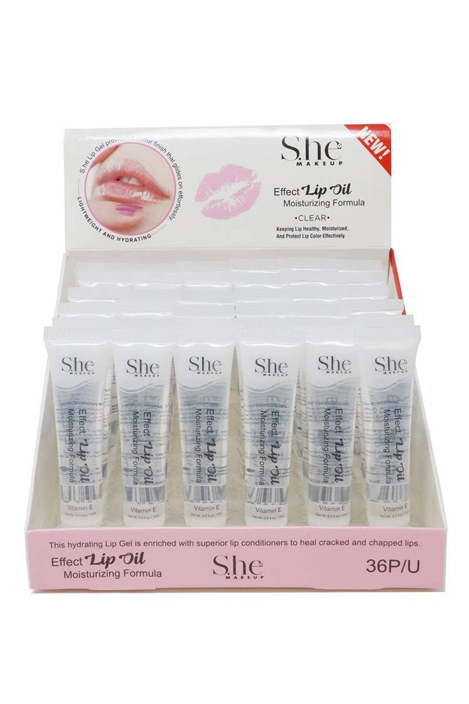 Vitamin E Clear Lip Oil Gloss