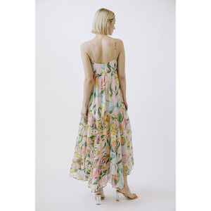 Chevron Garden Path Maxi Dress