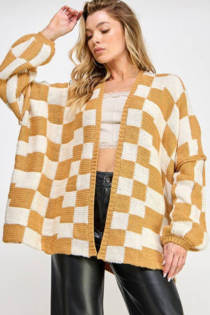 Check Me Out Cozy Oversize Cardigan