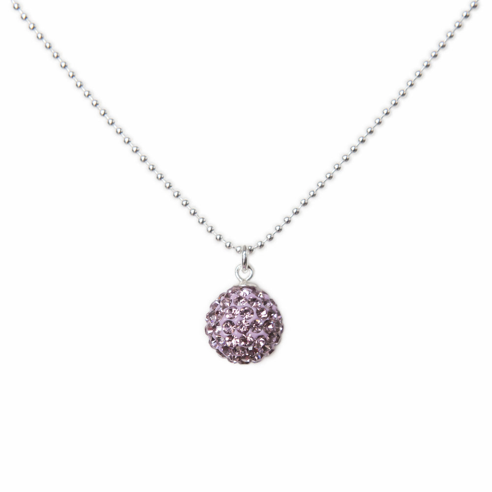 
                
                    Load image into Gallery viewer, Radiance Necklace Dusty Purple
                
            