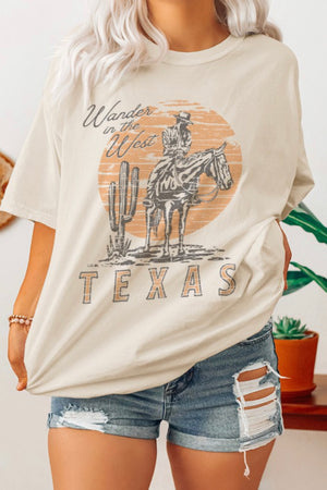 
                
                    Load image into Gallery viewer, Wander In The West Retro Oversized T Shirt
                
            