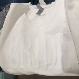 
                
                    Load image into Gallery viewer, Bride Puff Sweatshirt
                
            